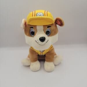 Spin Master Paw Patrol Dog Rubble Plush Stuffed Animal Toy 6”